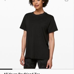 Lululemon boyfriend tee